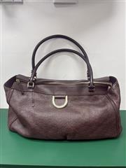Gucci Abbey D-Ring Tote Bag brown